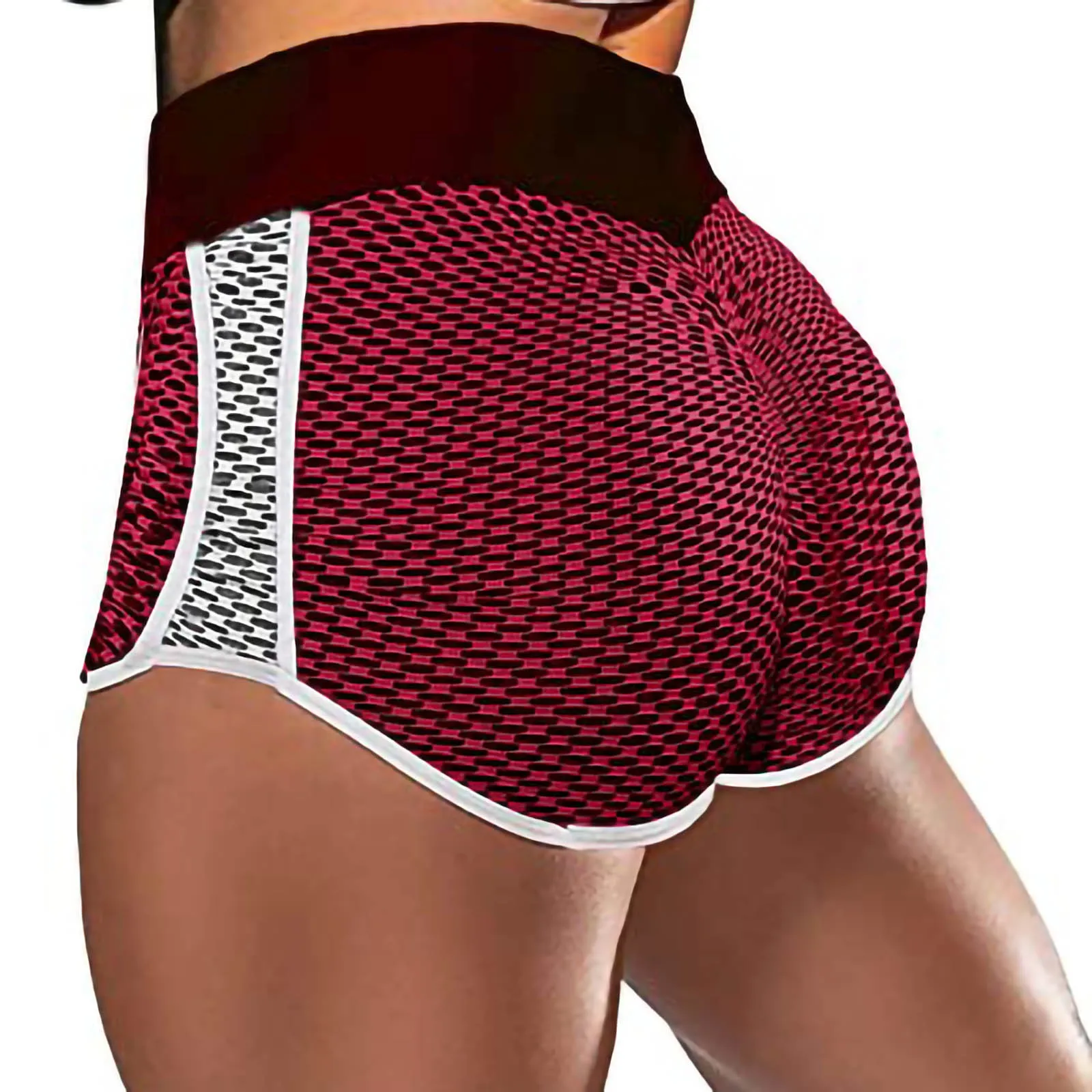 Women's Leggings Grid Tights Sports Yoga Pants Peach Hip High Waist Yoga Shorts Honeycomb Stitching Running Fitness
Women's Leggings Grid Tights Sports Yoga Pants Peach Hip High Waist Yoga Shorts Honeycomb Stitching Running Fitness
