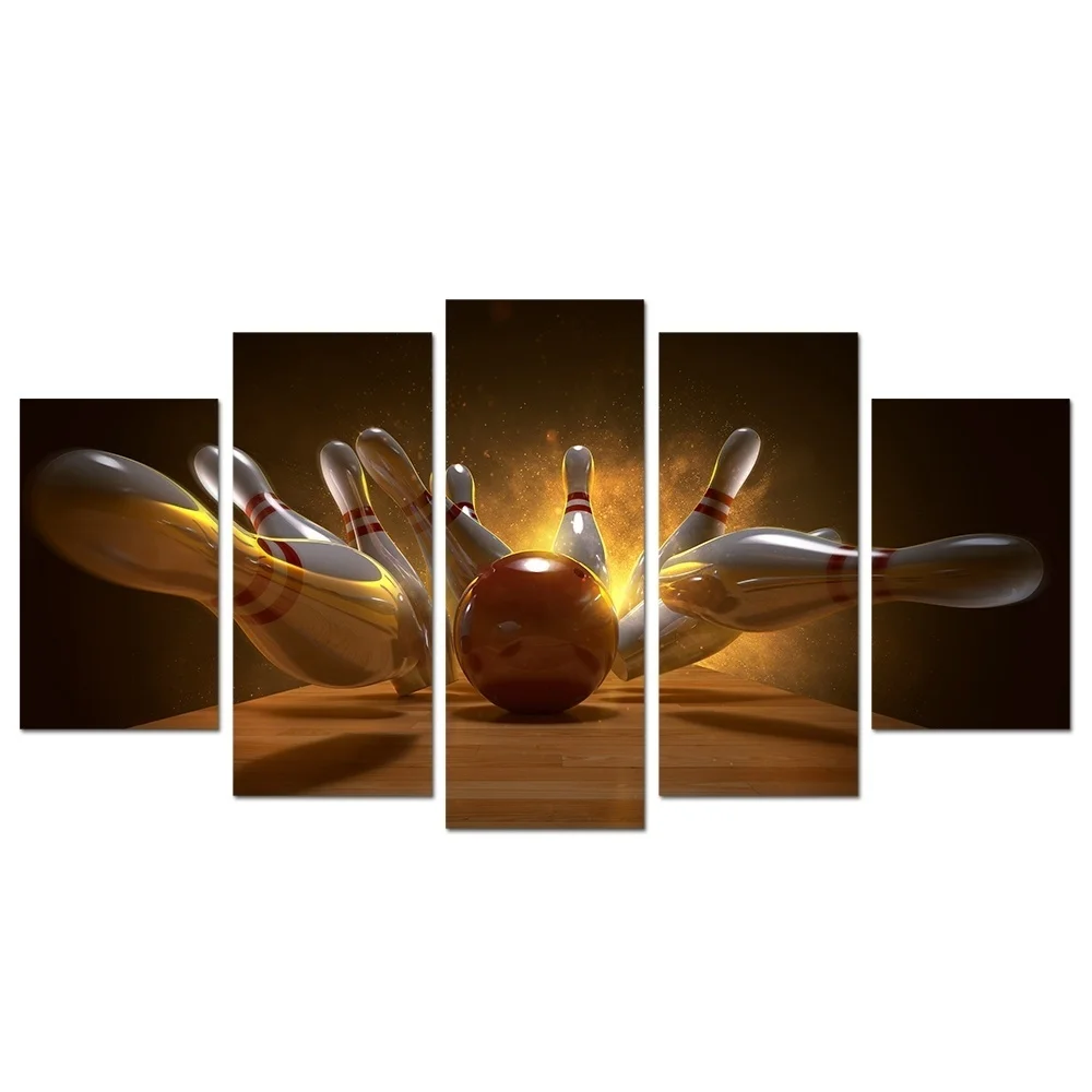 Canvas Painting Prints Home Room 5 Panel 5 Panel BOWLING BALL 3d Rendering Skittles Wall Artwork Posters Framework
Canvas Painting Prints Home Room 5 Panel 5 Panel BOWLING BALL 3d Rendering Skittles Wall Artwork Posters Framework