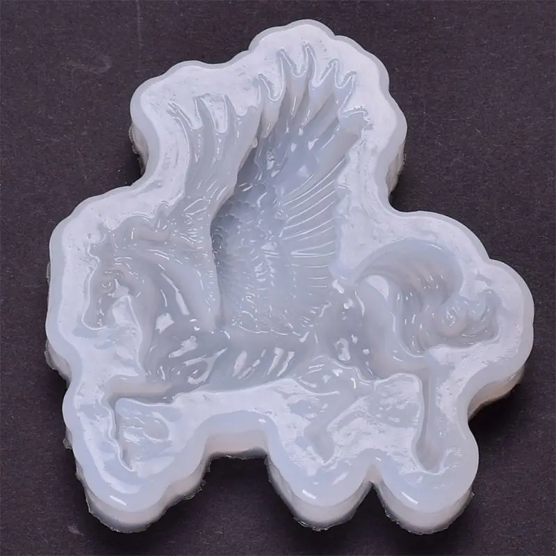 Silicone Mold for jewelry Pegasus Horse with wing charms pendant Resin Silicone Mould handmade making tool epoxy resin molds
Silicone Mold for jewelry Pegasus Horse with wing charms pendant Resin Silicone Mould handmade making tool epoxy resin molds