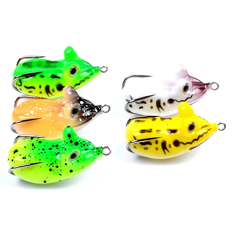 1PCS Minnow Fishing Lure Double Propeller Frog Soft Bait Silicone 11.6g Artificial Crankbait Wobbler Jig Trolling Soft Lure 
1PCS Minnow Fishing Lure Double Propeller Frog Soft Bait Silicone 11.6g Artificial Crankbait Wobbler Jig Trolling Soft Lure