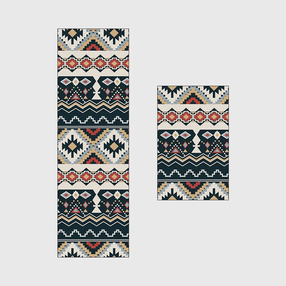 Bohemian Geometric Ethnic Style Black Kitchen Mat Combination Door Mat Bedroom Long Bedside Blanket
Bohemian Geometric Ethnic Style Black Kitchen Mat Combination Door Mat Bedroom Long Bedside Blanket
