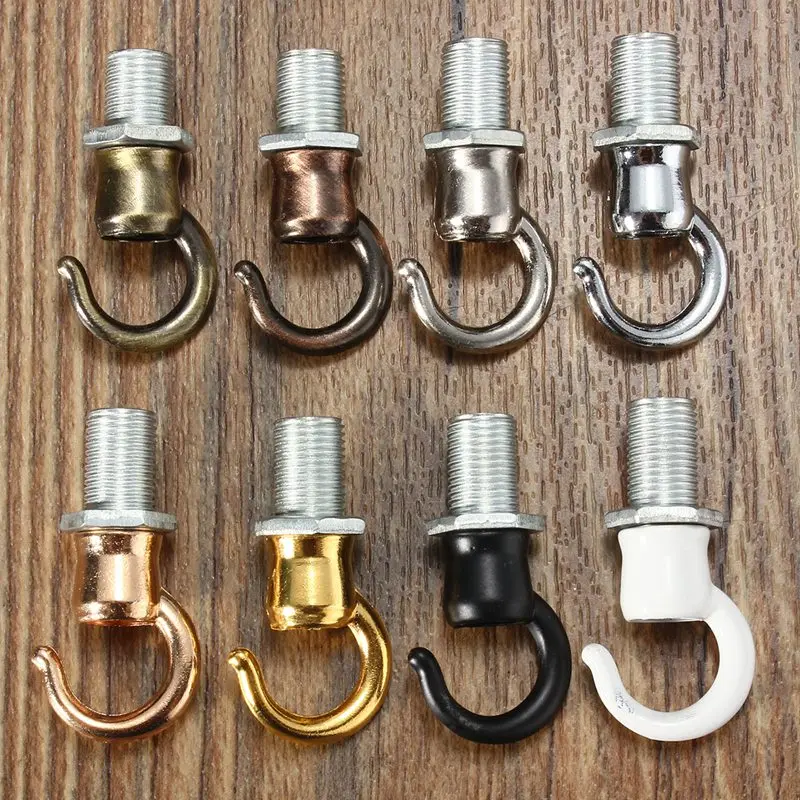10pcs 10mm Thread M10 Retro Antique Vintage Metal Ceiling Rose Light Chandelier Hook With Screw Fittings Opening Dropshipping
10pcs 10mm Thread M10 Retro Antique Vintage Metal Ceiling Rose Light Chandelier Hook With Screw Fittings Opening Dropshipping