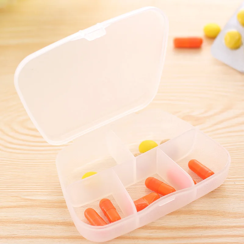 Portable mini box plastic Five grids of medicine boxes portable One week medicine box
Portable mini box plastic Five grids of medicine boxes portable One week medicine box