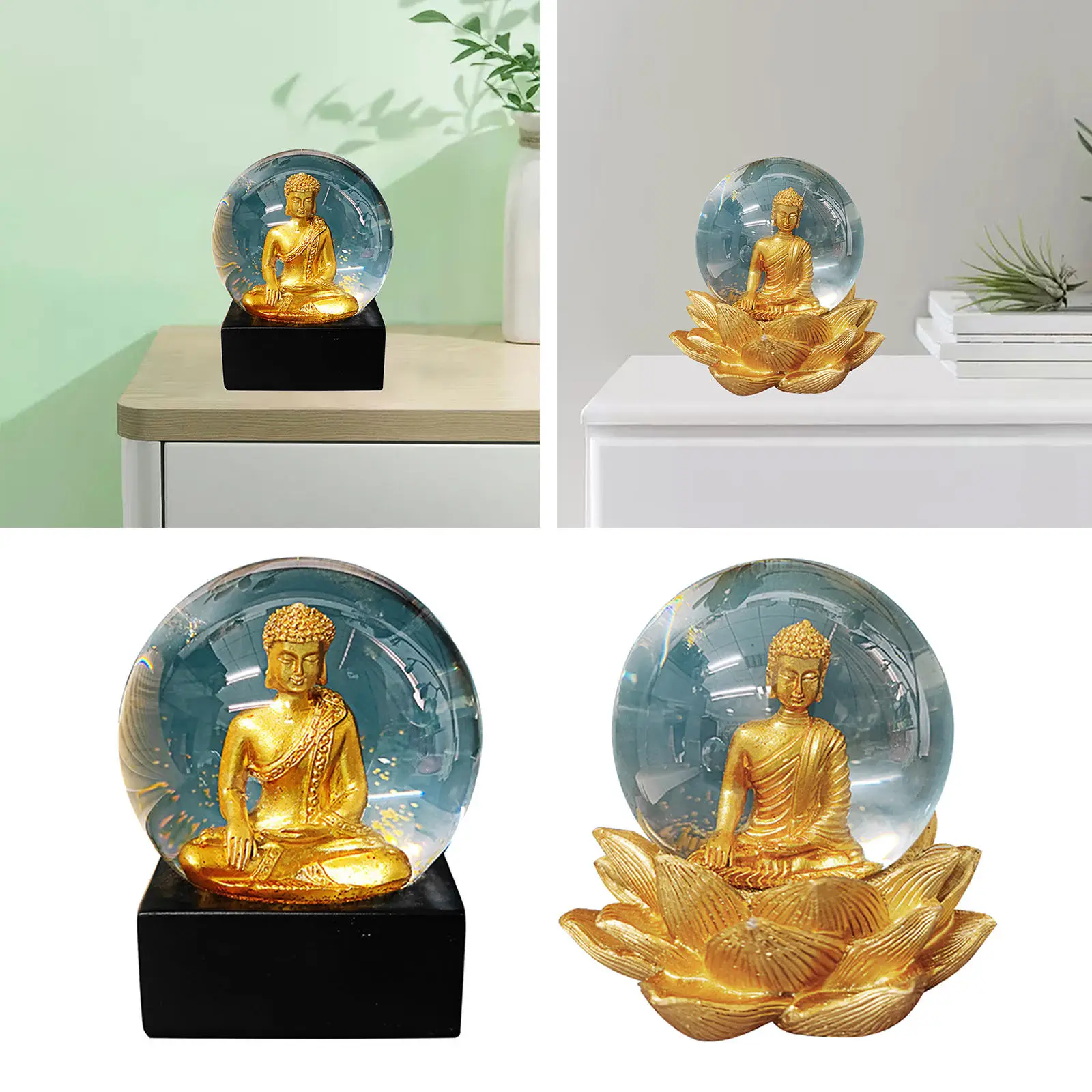 Seated Buddha Statue Buddhism Thai Meditating Home and Garden Decorative Sculpture Collectibles Figurines
Seated Buddha Statue Buddhism Thai Meditating Home and Garden Decorative Sculpture Collectibles Figurines