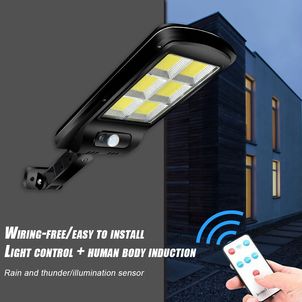 LED Outdoor Solar Street Light Waterproof PIR Sensor Wall Lamp Human Induction COB Industrial Garden Square Highway Road Lamp
LED Outdoor Solar Street Light Waterproof PIR Sensor Wall Lamp Human Induction COB Industrial Garden Square Highway Road Lamp