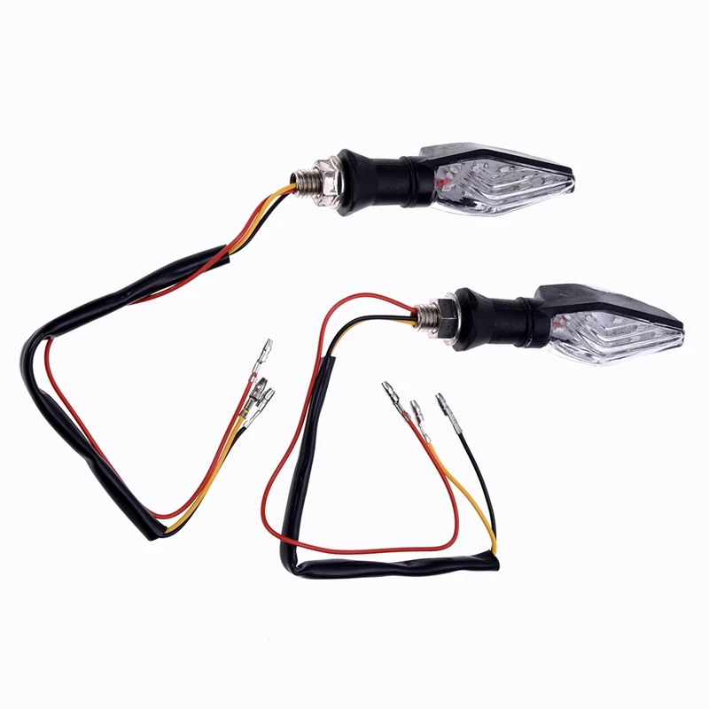 2 piece Light Arrows Motorcycle 12 LED SMD 3528 DC 12V Turn Signal - Yellow & Blue
2 piece Light Arrows Motorcycle 12 LED SMD 3528 DC 12V Turn Signal - Yellow & Blue