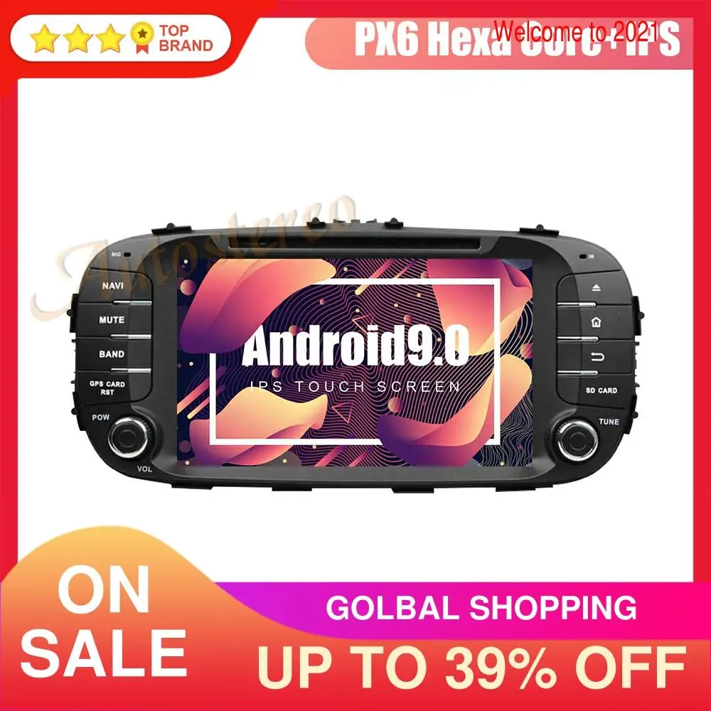 Android 9 4GB Car GPS Navigation Multimedia Player For KIA Soul 2014+ Car Radio Tape Recorder Stereo Head Unit NO DVD Player DPS
Android 9 4GB Car GPS Navigation Multimedia Player For KIA Soul 2014+ Car Radio Tape Recorder Stereo Head Unit NO DVD Player DPS