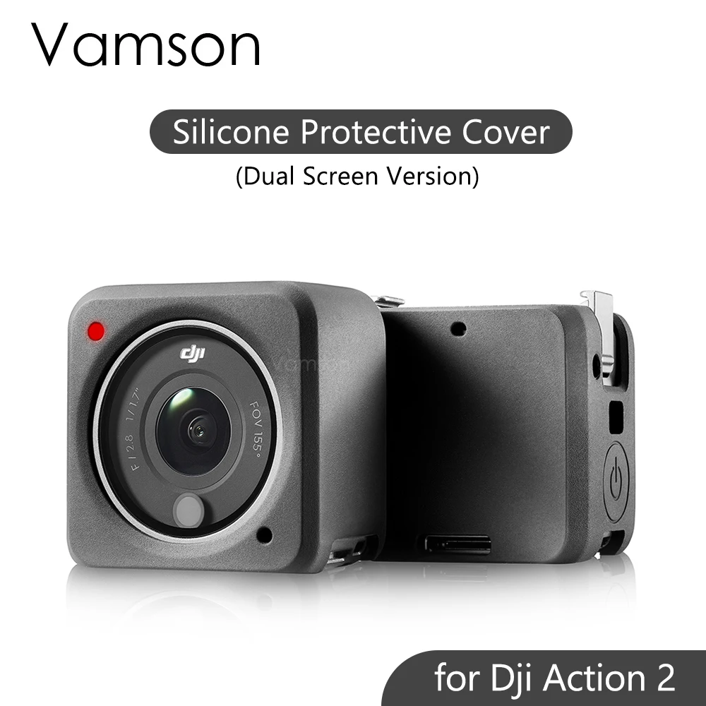 Vamson Protector Cover Case for DJI Action 2 Camera Accessories Tempered Glass Film Lens Screen Protective Film for DJI Action 2
Vamson Protector Cover Case for DJI Action 2 Camera Accessories Tempered Glass Film Lens Screen Protective Film for DJI Action 2