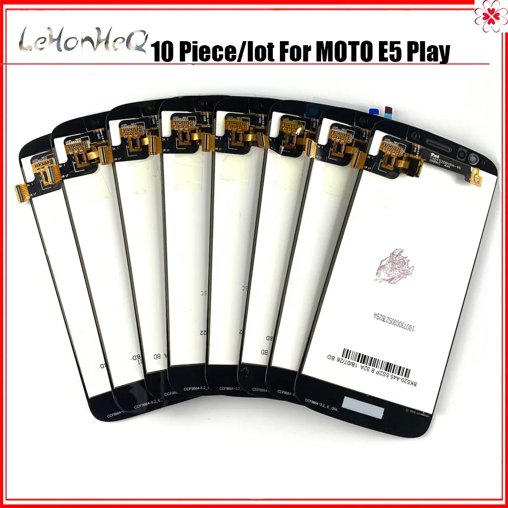 10 Piece/lot 100% test E5 Play Lcds For Moto E5 PLAY XT1920 LCD For Moto E5 PLAY LCD Display Screen Touch Digitizer Assembly
10 Piece/lot 100% test E5 Play Lcds For Moto E5 PLAY XT1920 LCD For Moto E5 PLAY LCD Display Screen Touch Digitizer Assembly