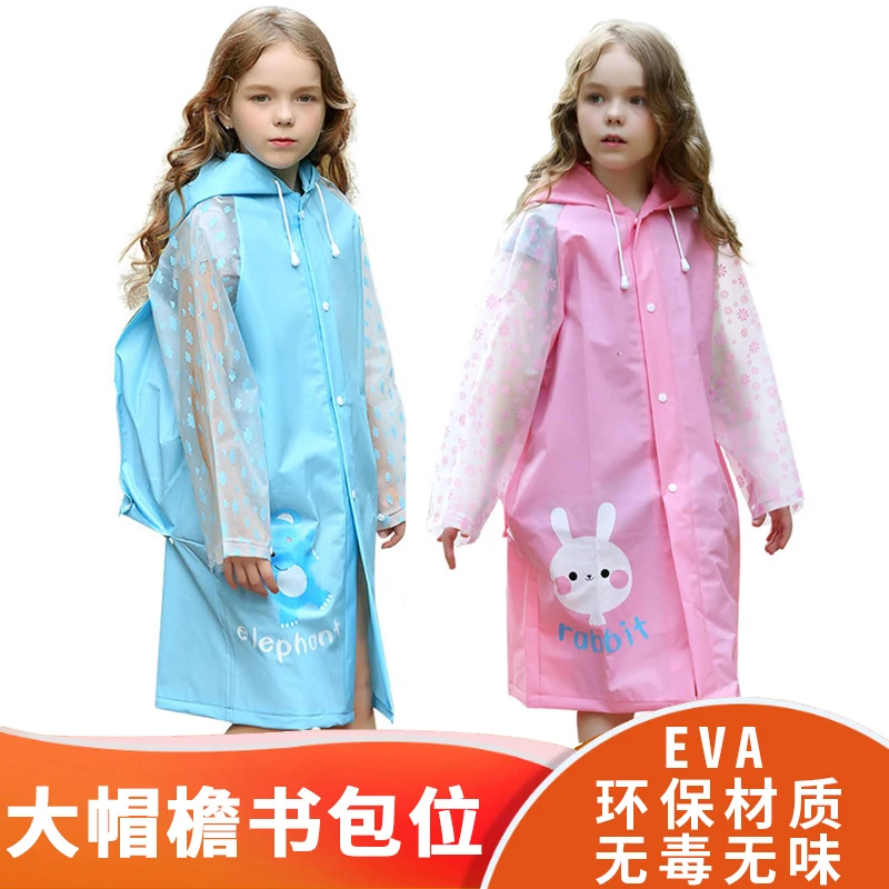 Children's Raincoat Boy Girl One-Piece Poncho Waterproof Belt Schoolbag Kids Rain Coat Girl Baby Primary School Kindergarten
Children's Raincoat Boy Girl One-Piece Poncho Waterproof Belt Schoolbag Kids Rain Coat Girl Baby Primary School Kindergarten