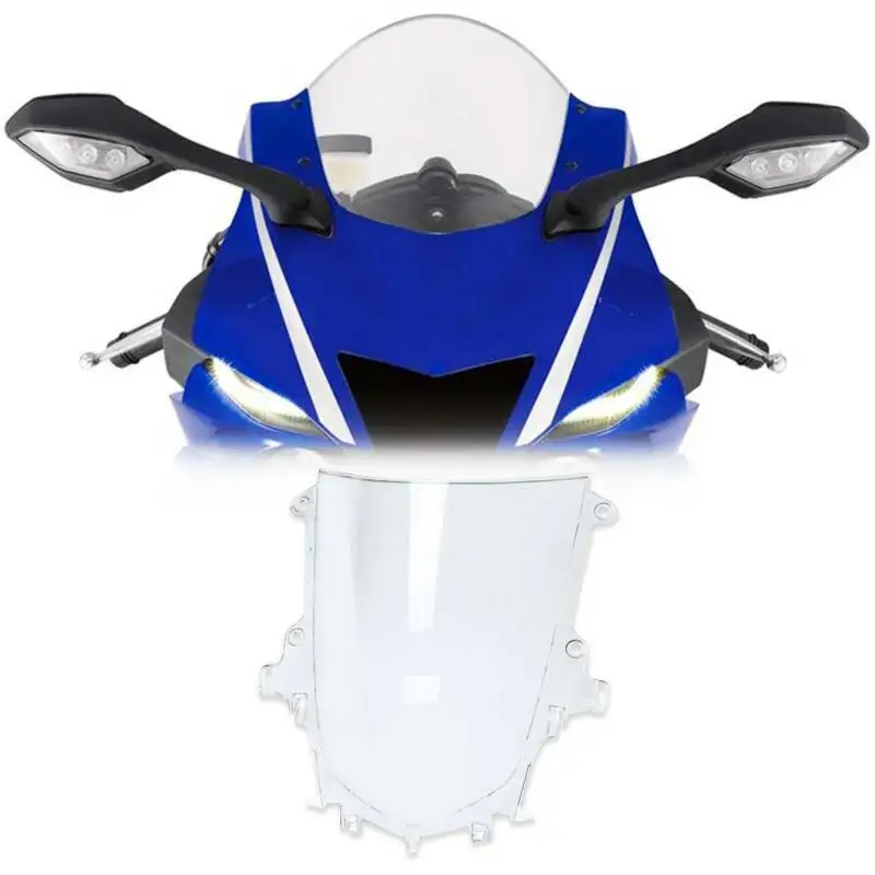 Мотоциклетное черное прозрачное ветровое стекло для Yamaha YZF-R1 YZFR1 YZF R1 2015-2019 2016 17
Мотоциклетное черное прозрачное ветровое стекло для Yamaha YZF-R1 YZFR1 YZF R1 2015-2019 2016 17