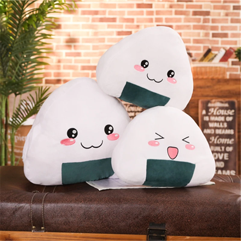 New Japanese Sushi Rice Pillow Cushion Creative Stuffed Plush Toy For Kid Girl Balls Doll The Second Element Dumpling Doll Gift
New Japanese Sushi Rice Pillow Cushion Creative Stuffed Plush Toy For Kid Girl Balls Doll The Second Element Dumpling Doll Gift