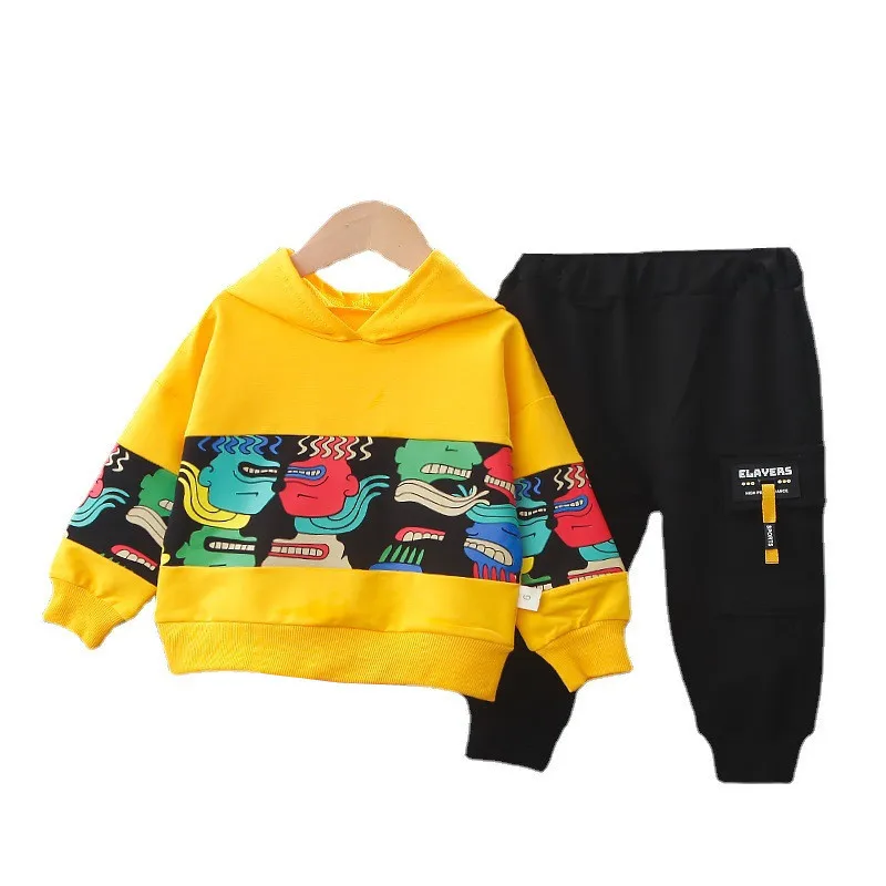 New Spring Children Girls Fashion Clothes Baby Boys Cotton Hoodies Pants 2Pcs/sets Autumn Kids Infant Costume Toddler Sportswear 
New Spring Children Girls Fashion Clothes Baby Boys Cotton Hoodies Pants 2Pcs/sets Autumn Kids Infant Costume Toddler Sportswear