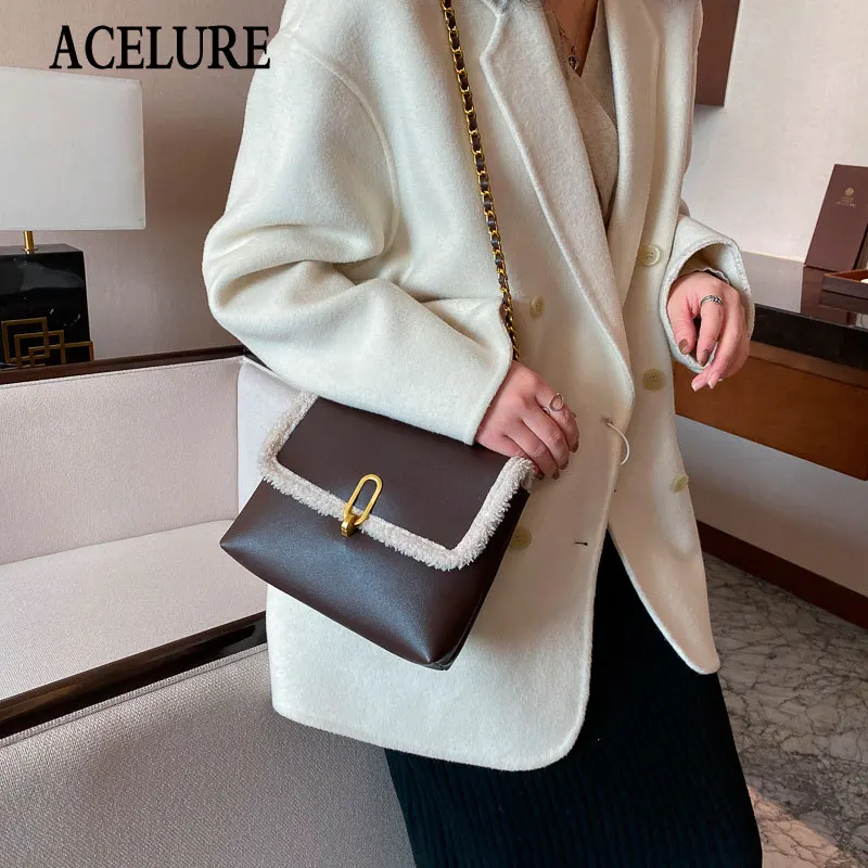 ACELURE Simple Small Square PU Leather Crossbody Bags Women's Shoulder Sloping Handbags Fashion Mini Satchels Shopping Purse
ACELURE Simple Small Square PU Leather Crossbody Bags Women's Shoulder Sloping Handbags Fashion Mini Satchels Shopping Purse