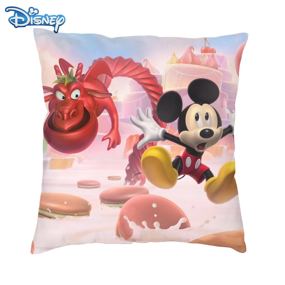 Disney Pillowcase Mickey Minnie Mouse Donald Duck Cartoon Polyester Peachskin Cushion Cover Sofa Pillowcase Home Decoration
Disney Pillowcase Mickey Minnie Mouse Donald Duck Cartoon Polyester Peachskin Cushion Cover Sofa Pillowcase Home Decoration