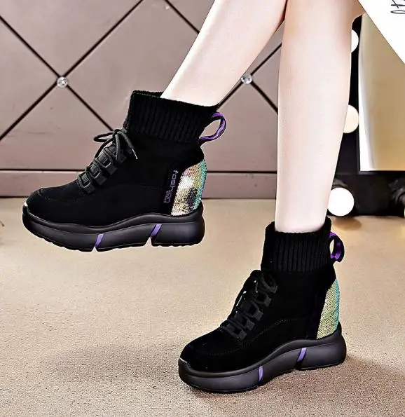 Good quality New hot-selling casual Women shoes autumn winter thick bottom high fashion trend Ms booties Comfortable warm shoes
Good quality New hot-selling casual Women shoes autumn winter thick bottom high fashion trend Ms booties Comfortable warm shoes