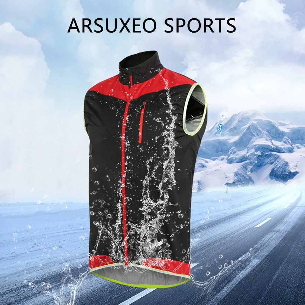 Men Women Cycling Vest Windproof Waterproof Sports Running Vest Bike Bicycle Reflective Vest Sleeveless Cycling Clothing
Men Women Cycling Vest Windproof Waterproof Sports Running Vest Bike Bicycle Reflective Vest Sleeveless Cycling Clothing