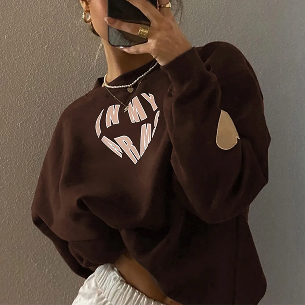 YiYiMiYu Brown Vintage Y2K Pullover Sweatshirts Oversized Korean Fashion Crewneck Long Sleeve Autumn Pullovers Casual Streetwear
YiYiMiYu Brown Vintage Y2K Pullover Sweatshirts Oversized Korean Fashion Crewneck Long Sleeve Autumn Pullovers Casual Streetwear
