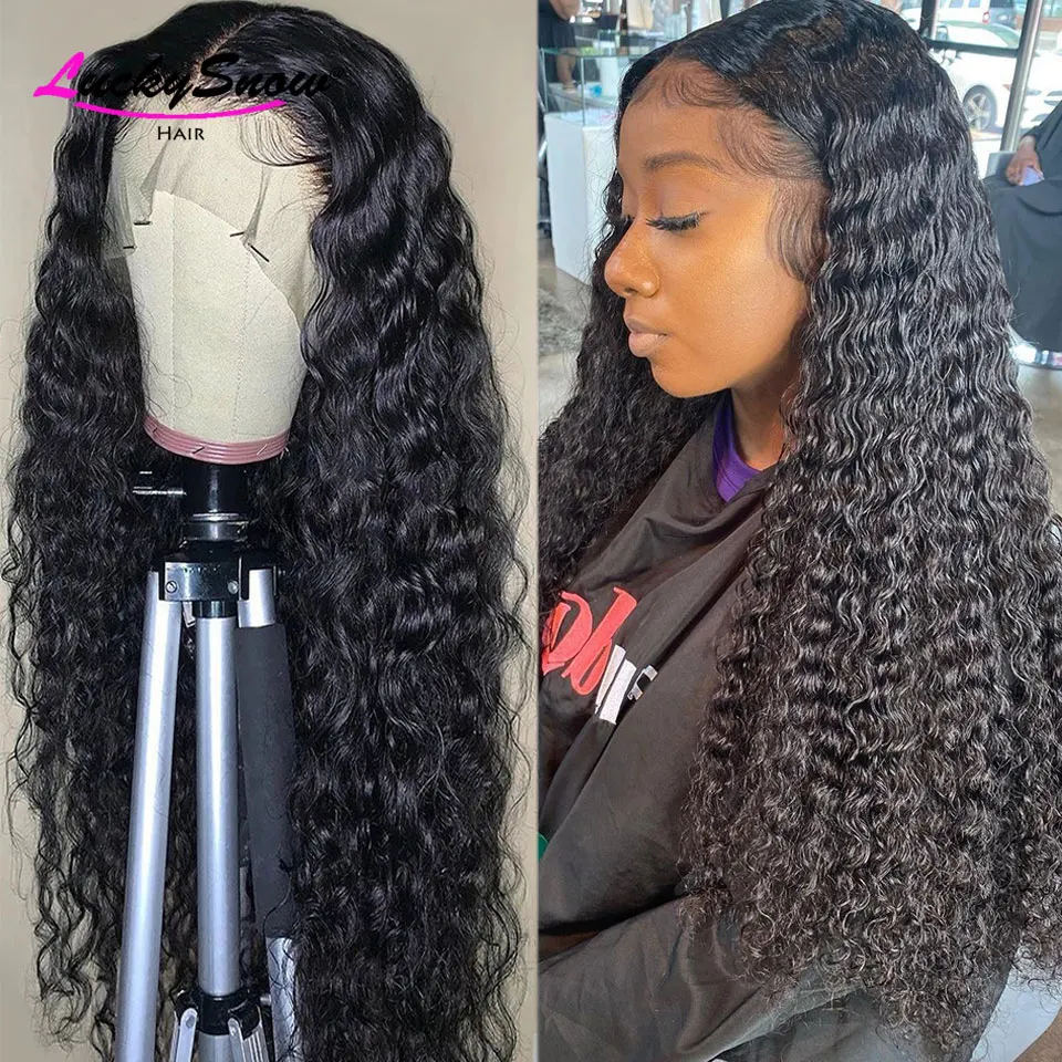 28 30 Inch Curly 13x4 Lace Front Human Hair Wigs For Black Women Brazilian Remy Hair Water Wave Lace Front Wig 250 Density
28 30 Inch Curly 13x4 Lace Front Human Hair Wigs For Black Women Brazilian Remy Hair Water Wave Lace Front Wig 250 Density