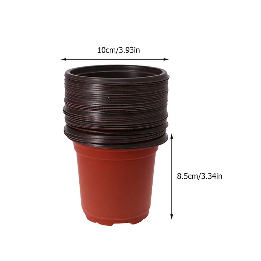 150pcs Simple Plastic Plant Pot Garden Flower Planter Plastic Plant Nursery Pots
150pcs Simple Plastic Plant Pot Garden Flower Planter Plastic Plant Nursery Pots
