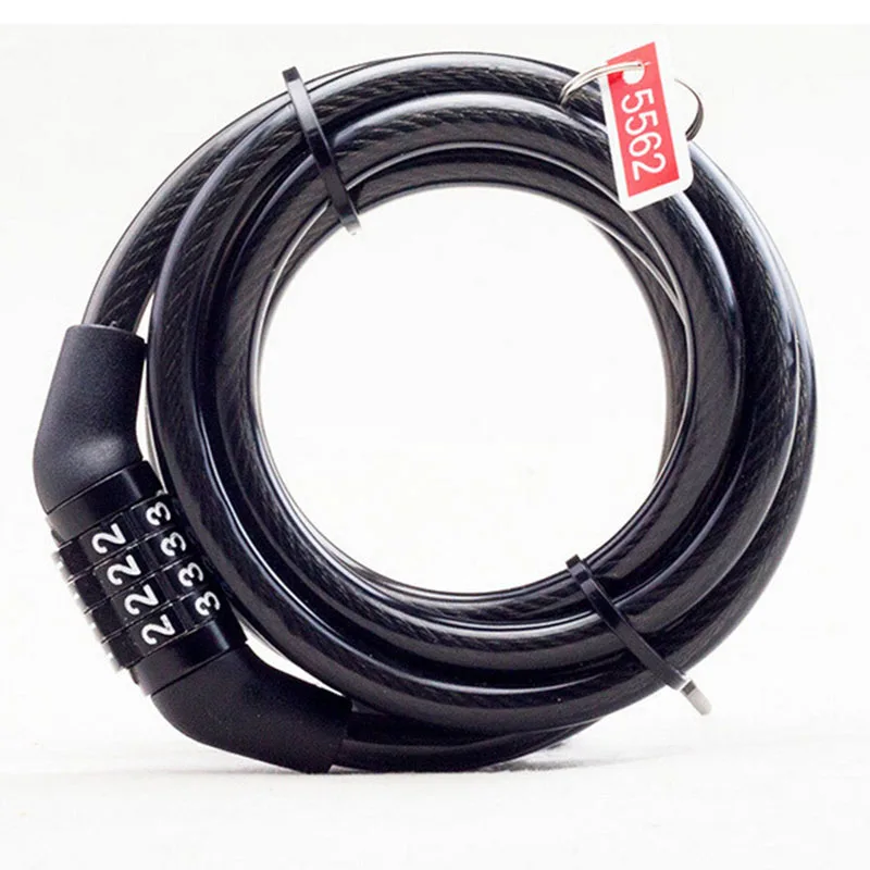Bike Lock 4 Digit Code Combination Bicycle Lock Bicycle Security Lock Bicycle Equipment MTB Anti-theft Lock Steel Cable Lock
Bike Lock 4 Digit Code Combination Bicycle Lock Bicycle Security Lock Bicycle Equipment MTB Anti-theft Lock Steel Cable Lock