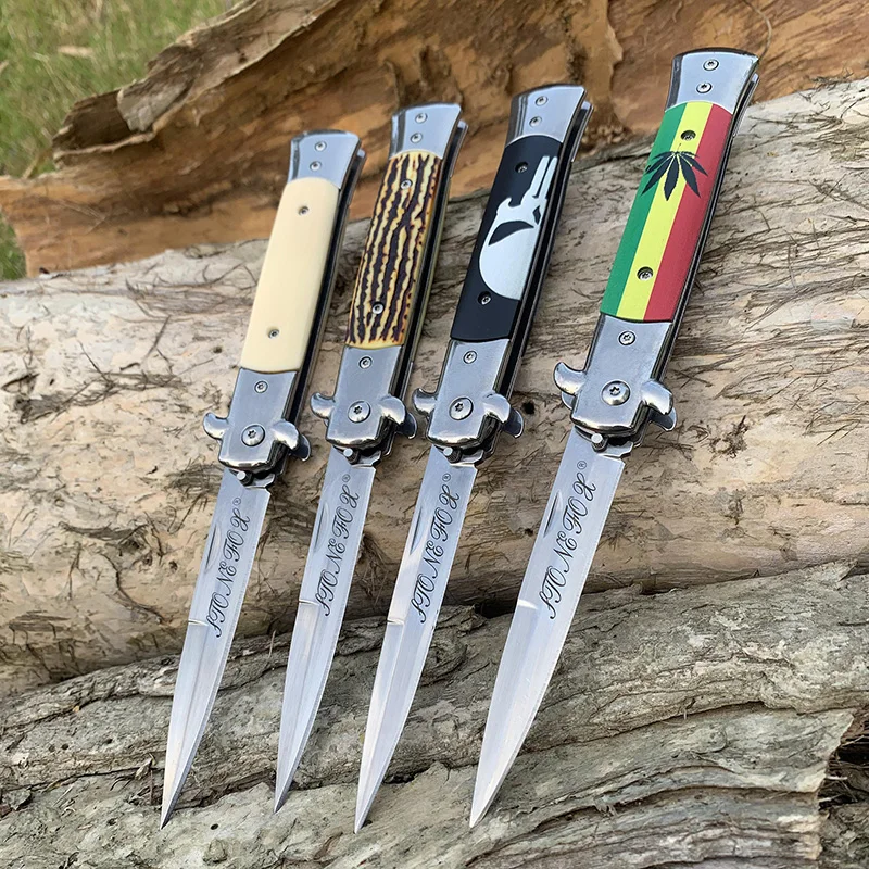 New 9.2 inch Tactical folding knife 440 Steel edc outdoor camping tool Hunting knifes multifunctional Carry around ocket knives
New 9.2 inch Tactical folding knife 440 Steel edc outdoor camping tool Hunting knifes multifunctional Carry around ocket knives