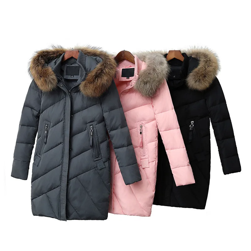 Fdfklak Winter Coat women Korean Self-Cultivation Large Fur Collar Hooded Long-Sleeved Twill Down Cotton Jacket Jaqueta Feminina
Fdfklak Winter Coat women Korean Self-Cultivation Large Fur Collar Hooded Long-Sleeved Twill Down Cotton Jacket Jaqueta Feminina