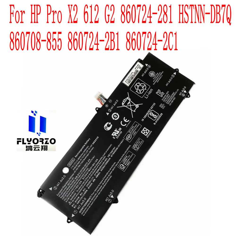 100% новый 5400mAh/41.58WH SE04XL Аккумулятор для ноутбука HP Pro X2 612 G2 860724-281 HSTNN-DB7Q 860708-855 860724-2B1 860724-2C1
100% новый 5400mAh/41.58WH SE04XL Аккумулятор для ноутбука HP Pro X2 612 G2 860724-281 HSTNN-DB7Q 860708-855 860724-2B1 860724-2C1