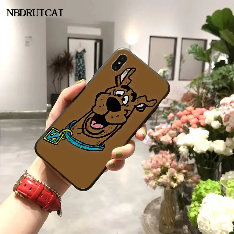 NBDRUICAI Scooby Doo чехол для телефона iPhone 11 pro XS MAX 8 7 6 6S Plus X 5S SE XR | Мобильные телефоны и