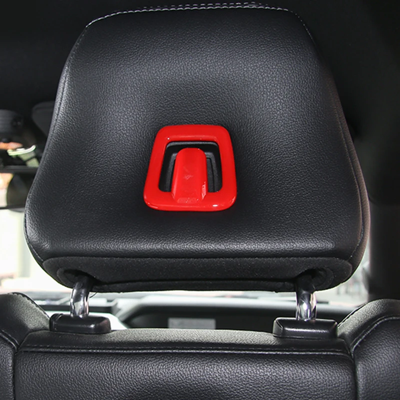 

For 2015-2019 Ford Mustang GT 5.0 Car Seat Hook Headrest Backrest Hook Cover Decoration Sticker