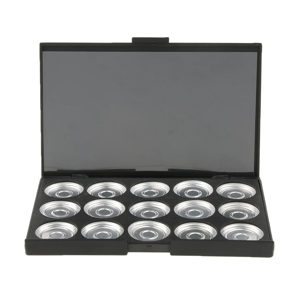 Round Metal Pans & Makeup Palette Cosmetics Pigment Container Black
Round Metal Pans & Makeup Palette Cosmetics Pigment Container Black