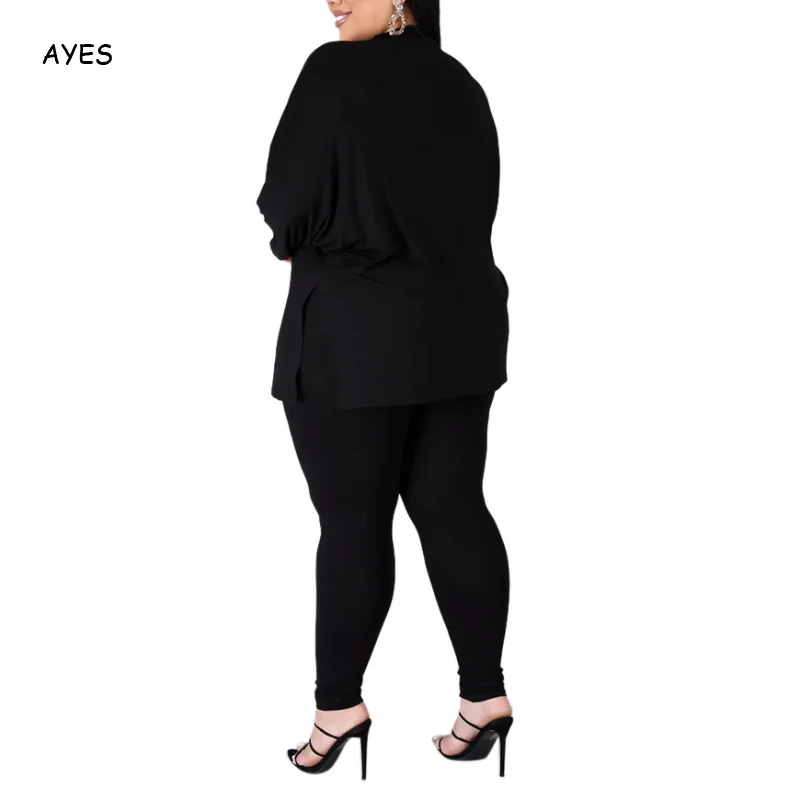Plus Size Xl-5xl Women Autumn Fall Tracksuits Set Spring Two Pieces Set Batwing Sleeve Tops Jogger Pant Outfit Matching Set new
Plus Size Xl-5xl Women Autumn Fall Tracksuits Set Spring Two Pieces Set Batwing Sleeve Tops Jogger Pant Outfit Matching Set new