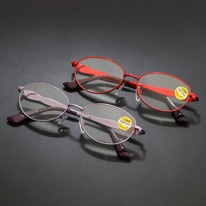 Elbru Metal Frame Anti-blue Light Reading Glasses High Definition Resin Lens Presbyopic Glasses For Men And Women +1.0 to +4.0
Elbru Metal Frame Anti-blue Light Reading Glasses High Definition Resin Lens Presbyopic Glasses For Men And Women +1.0 to +4.0