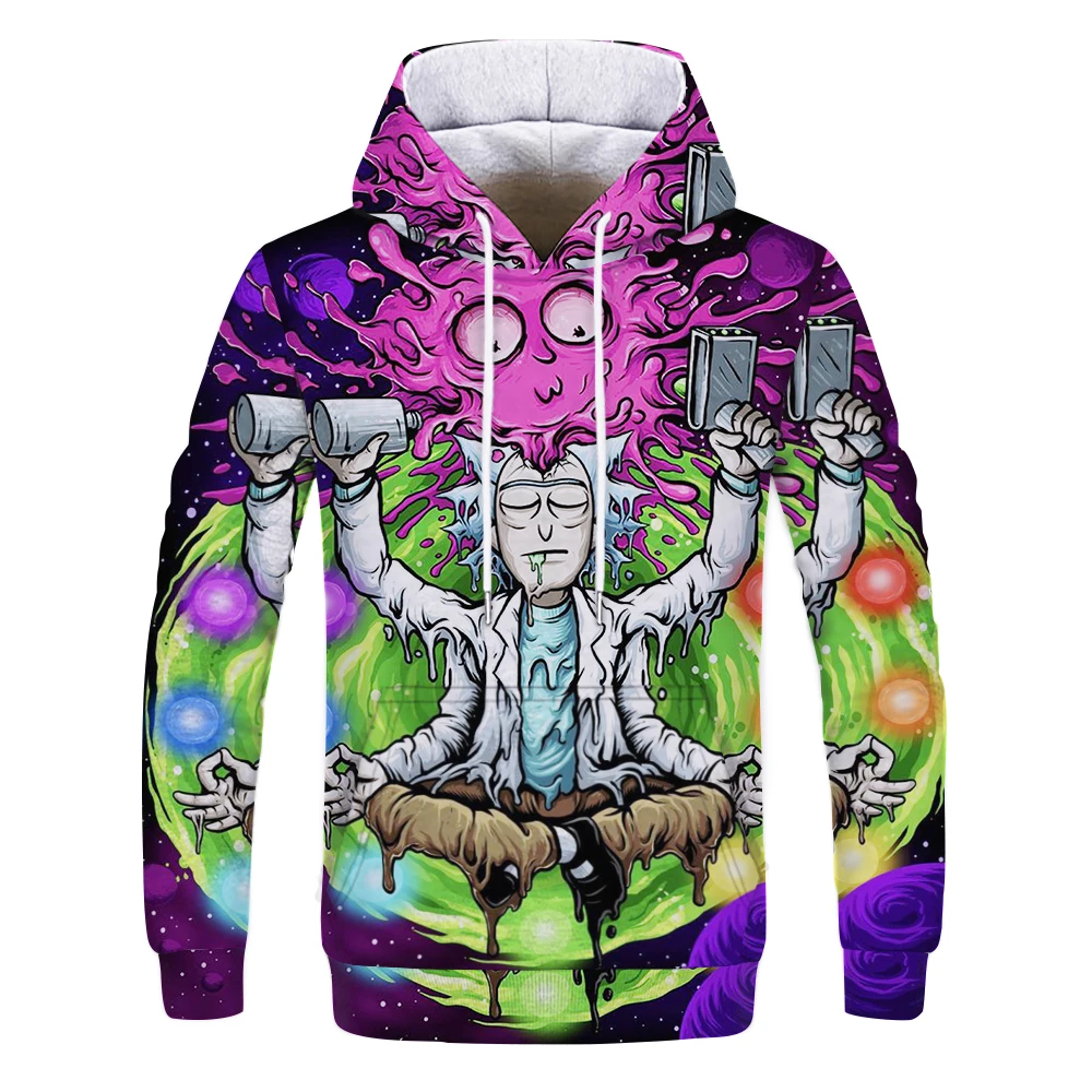 Autumn Long Sleeve Men's Hoodie 3D Printing Anime Rick Skull Men's Sweater Ladies Hoodie Fashion Men's and Women's Sports Tops
Autumn Long Sleeve Men's Hoodie 3D Printing Anime Rick Skull Men's Sweater Ladies Hoodie Fashion Men's and Women's Sports Tops