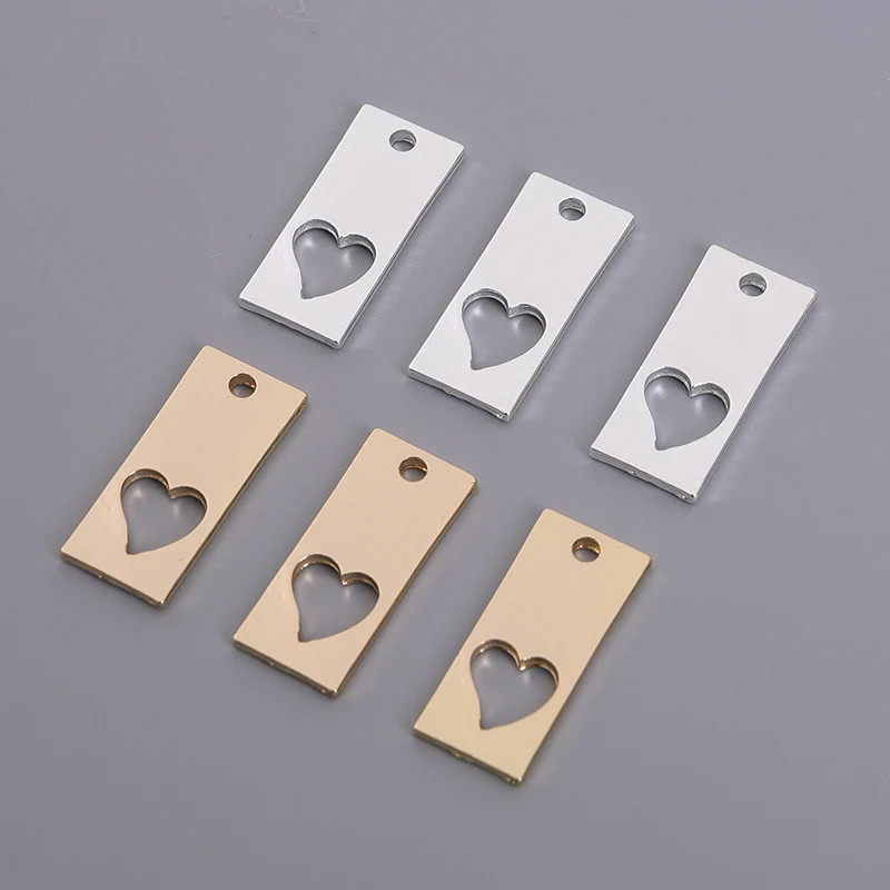 20mm Rectangular Charm DIY Earrings-Discovery Necklace-Hollow Heart Shaped Jewelry Making Jewelry Accessories
20mm Rectangular Charm DIY Earrings-Discovery Necklace-Hollow Heart Shaped Jewelry Making Jewelry Accessories