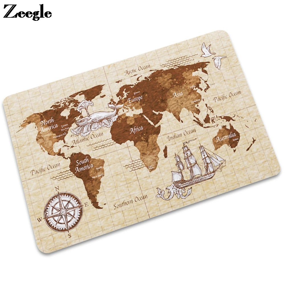 World Map Printing Floor Mat Outdoor Doormat Absorbent Entrance Mat Durable Child Bedroom Carpet Anti-Slip washable Kitchen Rug
World Map Printing Floor Mat Outdoor Doormat Absorbent Entrance Mat Durable Child Bedroom Carpet Anti-Slip washable Kitchen Rug