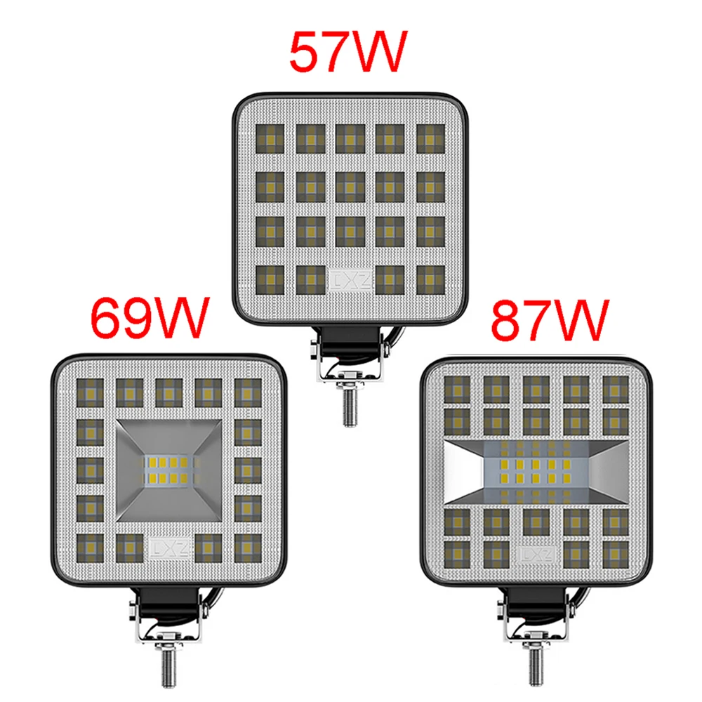 1 Paid LED Work Daylight Off-road Car Driving Fog Lamp Lighting 87W/69W/57W Square Automobile Motorcycle Headlight
1 Paid LED Work Daylight Off-road Car Driving Fog Lamp Lighting 87W/69W/57W Square Automobile Motorcycle Headlight