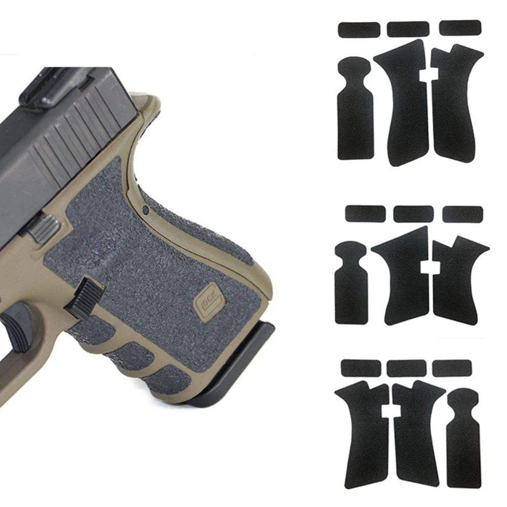 Нескользящая резиновая рукоятка для пистолета Glock 17/19/20/21/23/25/26/27/32/33/38, аксессуары
Нескользящая резиновая рукоятка для пистолета Glock 17/19/20/21/23/25/26/27/32/33/38, аксессуары