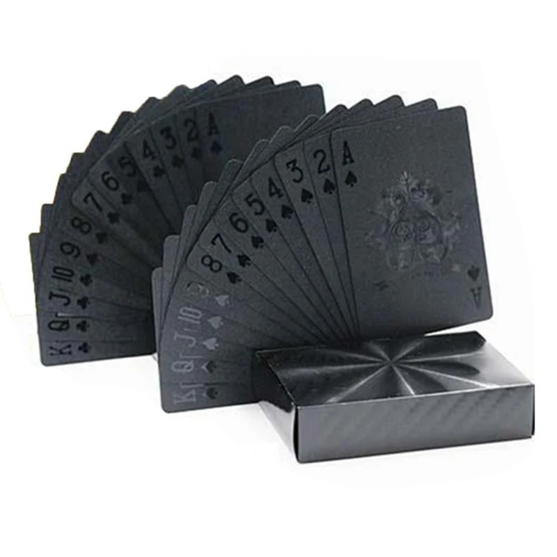54Pcs/Set Playing Cards Poker Game Deck Gold Foil Poker Set Plastic Magic Card Waterproof Magic Cards
54Pcs/Set Playing Cards Poker Game Deck Gold Foil Poker Set Plastic Magic Card Waterproof Magic Cards