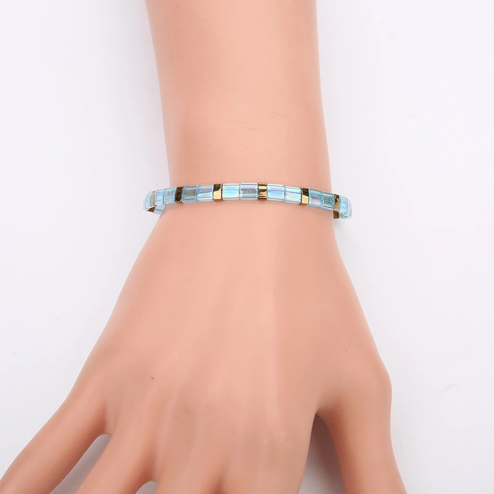 Женский браслет Rttooas в богемном стиле летние пляжные браслеты Миюки ювелирные