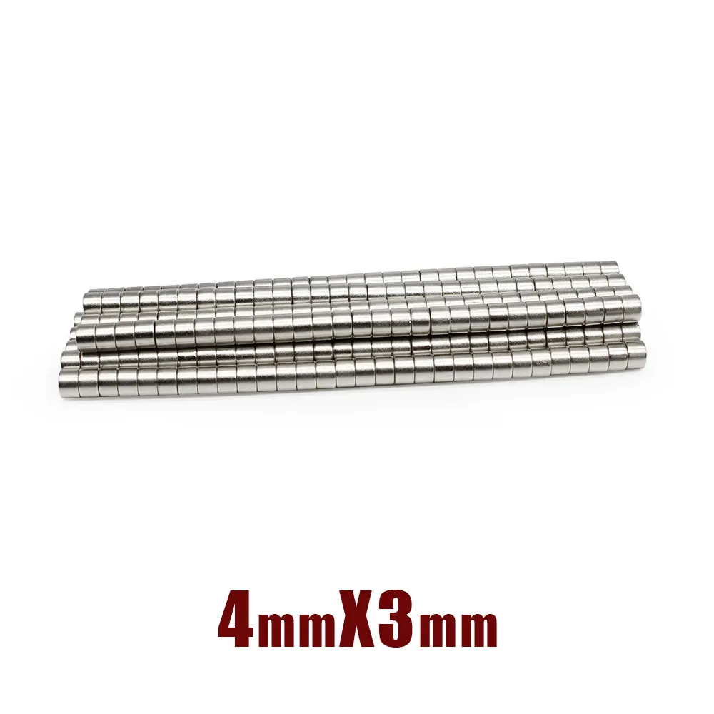 50/100/200/500/1000/1500PCS 4x3 Mini Small Round Powerful Magnets Strong 4mmx3mm Permanent Neodymium Magnet Disc 4x3mm 4*3 mm 
50/100/200/500/1000/1500PCS 4x3 Mini Small Round Powerful Magnets Strong 4mmx3mm Permanent Neodymium Magnet Disc 4x3mm 4*3 mm