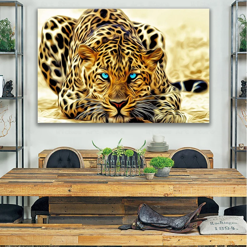 Animals Golden Cheetah Art Posters and Prints Decorative Wall Pictures Leopard Canvas Paintings for Living Room Decor Cuadros
Animals Golden Cheetah Art Posters and Prints Decorative Wall Pictures Leopard Canvas Paintings for Living Room Decor Cuadros