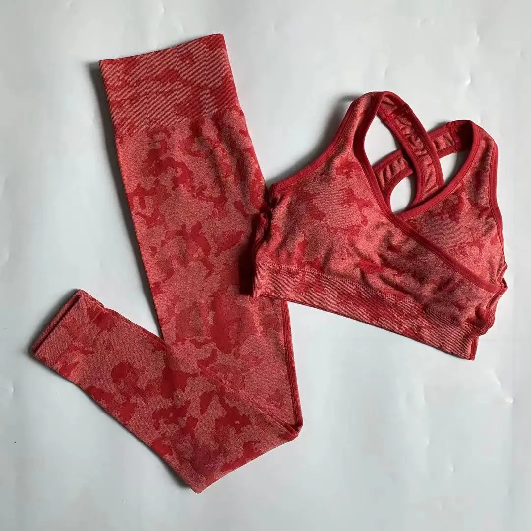 2PCS/Set Seamless Camo Yoga Set Women Fitness Workout Sport Suit Girls Gym Clothing Yoga Leggings+Sport Bra Femme Sportswear
2PCS/Set Seamless Camo Yoga Set Women Fitness Workout Sport Suit Girls Gym Clothing Yoga Leggings+Sport Bra Femme Sportswear