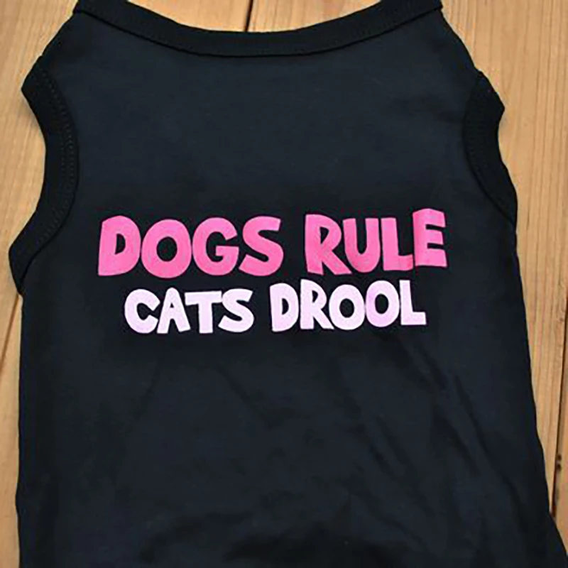 2021 new Dog clothes for small dogs Clothing cats chihuahua french bulldog T-shirt supplies Puppy summer Solid color Letter cute 
2021 new Dog clothes for small dogs Clothing cats chihuahua french bulldog T-shirt supplies Puppy summer Solid color Letter cute