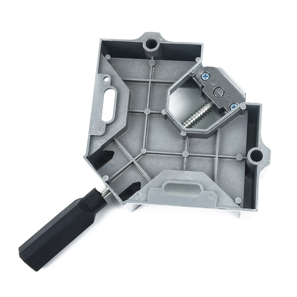 Frame Right Angle Clamp Flat Pliers Tools Corner Picture Fixing Woodworking Single Handle Aluminum Alloy Convenient
Frame Right Angle Clamp Flat Pliers Tools Corner Picture Fixing Woodworking Single Handle Aluminum Alloy Convenient