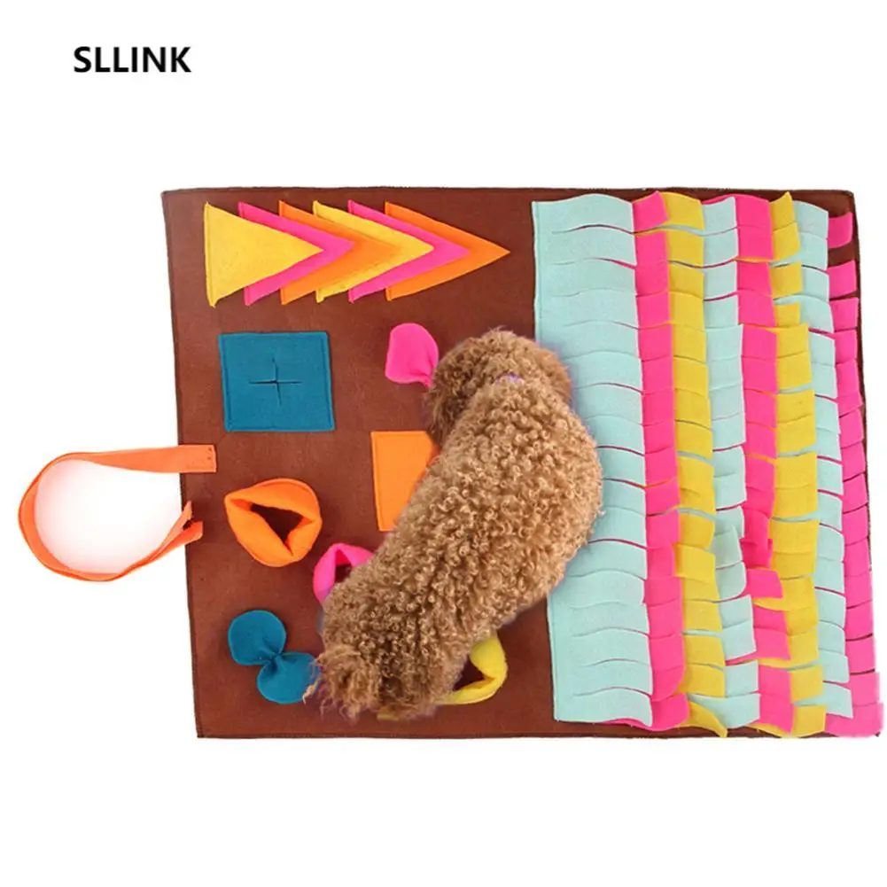 Dog Sniffing Mat Puzzle Toys Increase IQ Slow Dispensing Feeder Pet Cat Puppy Training Games Feeding Food Intelligence Toy
Dog Sniffing Mat Puzzle Toys Increase IQ Slow Dispensing Feeder Pet Cat Puppy Training Games Feeding Food Intelligence Toy