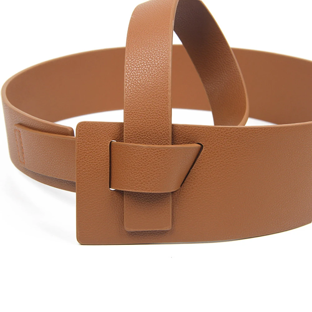 New Design Women Knotted Waistbands Wide Long Leather Fashion Woman Dress Decorate Brown Leather Bow Buckle Gifts
New Design Women Knotted Waistbands Wide Long Leather Fashion Woman Dress Decorate Brown Leather Bow Buckle Gifts
