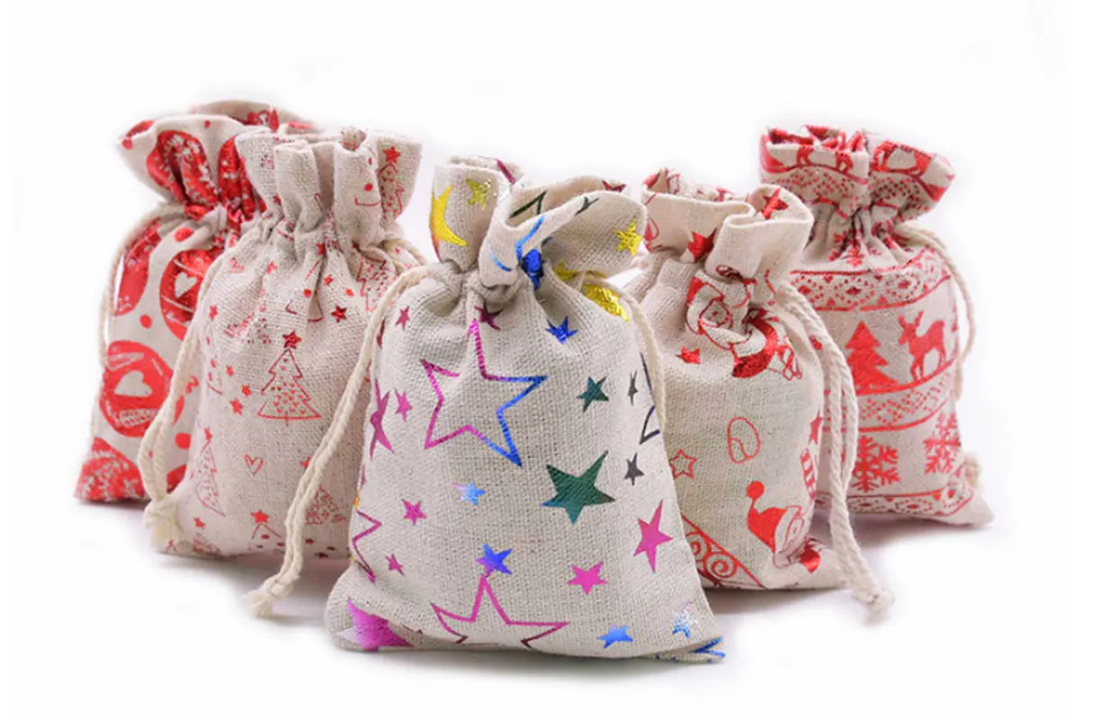 Hot 5PCS Drawstring Jewelry Accessory Cotton Bag Christmas Pattern 10x14cm 13x18cm Colorful Travel Clothes Storage Pouches
Hot 5PCS Drawstring Jewelry Accessory Cotton Bag Christmas Pattern 10x14cm 13x18cm Colorful Travel Clothes Storage Pouches