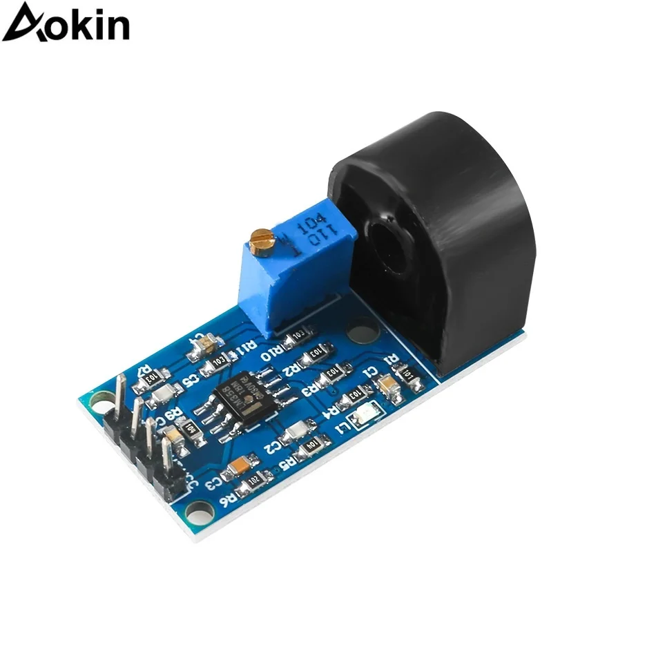 

5A Range Single Phase Micro Current Transformer Module Current Sensor AC Active Output Onboard Precision For Arduino ZMCT103C