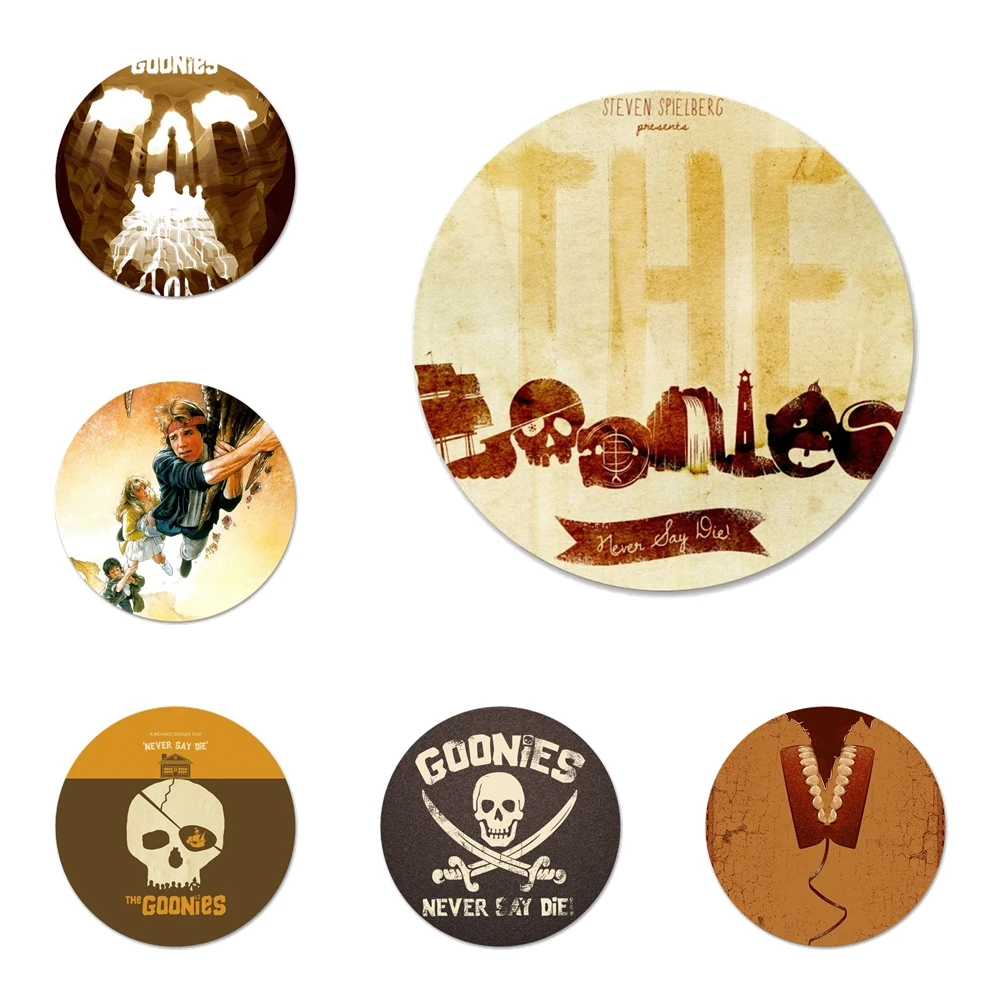 58mm Goonies Posters Icons Pins Badge Decoration Brooches Metal Badges For Clothes Backpack Decoration
58mm Goonies Posters Icons Pins Badge Decoration Brooches Metal Badges For Clothes Backpack Decoration
